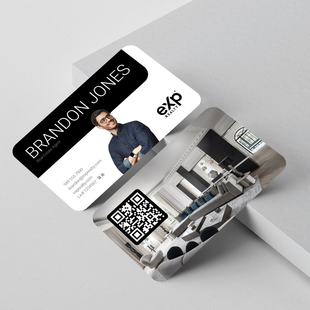 eXp Realty Business Card Template 026 | Custom Design & Print