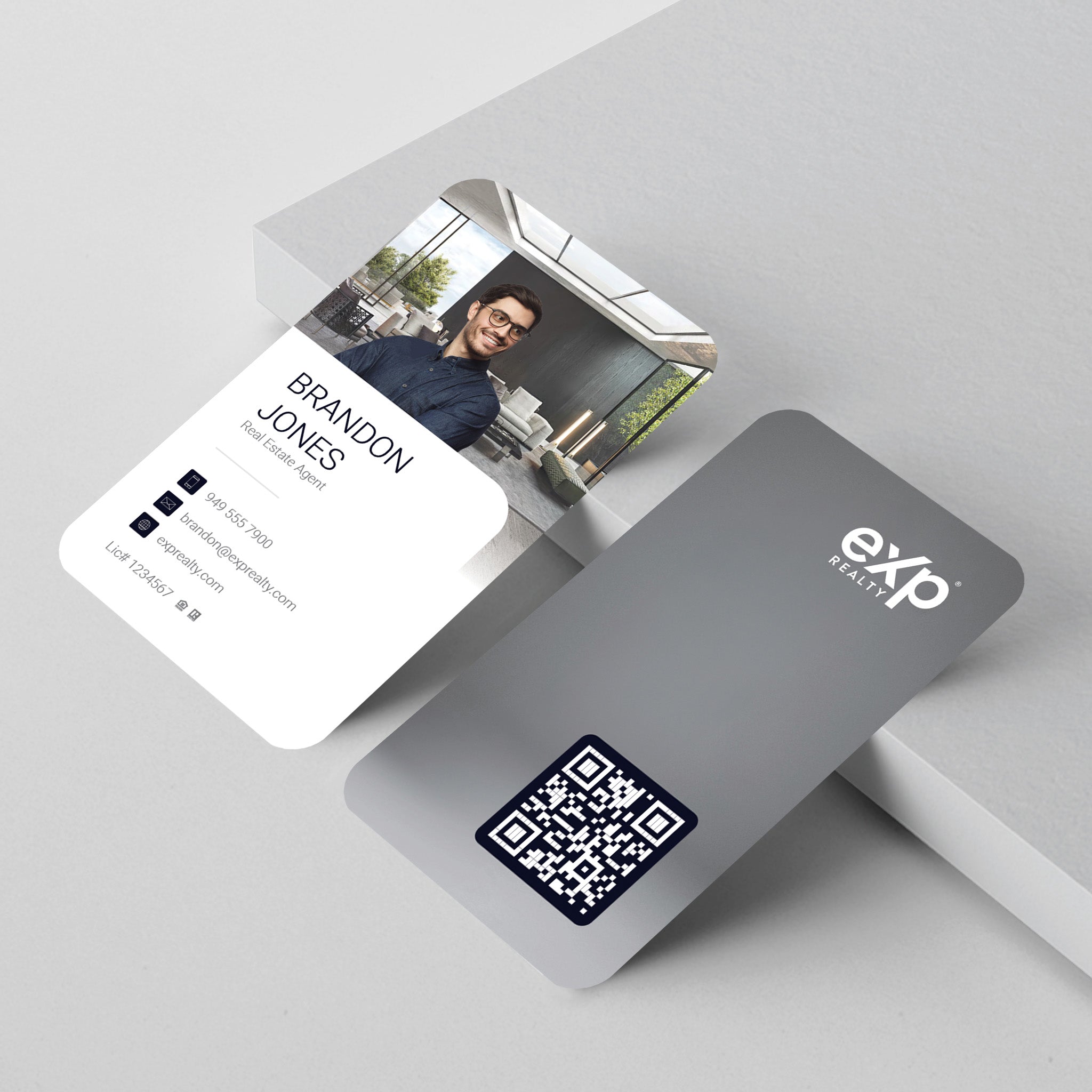 eXp Realty Business Card Template 012 | Custom Design & Print Secondary image