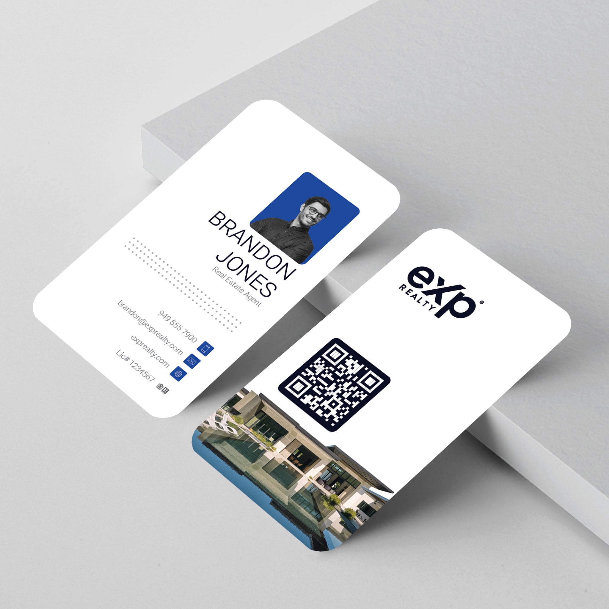 eXp Realty Business Card Template 006 | Custom Design & Print Secondary image
