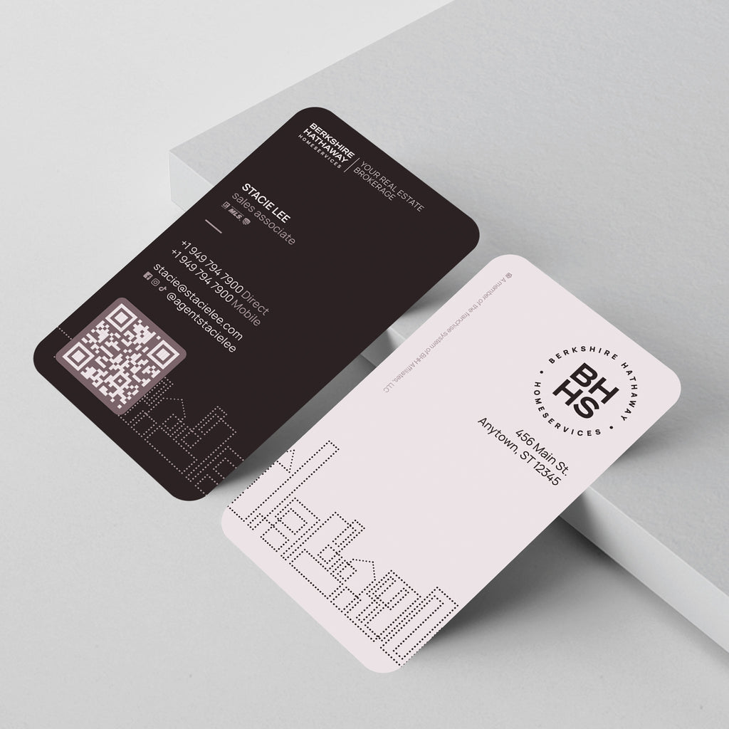 Berkshire Hathaway HomeServices Business Card Template 016 | Custom Design & Print