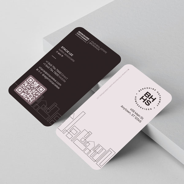 Berkshire Hathaway HomeServices Business Card Template 016 | Custom Design & Print