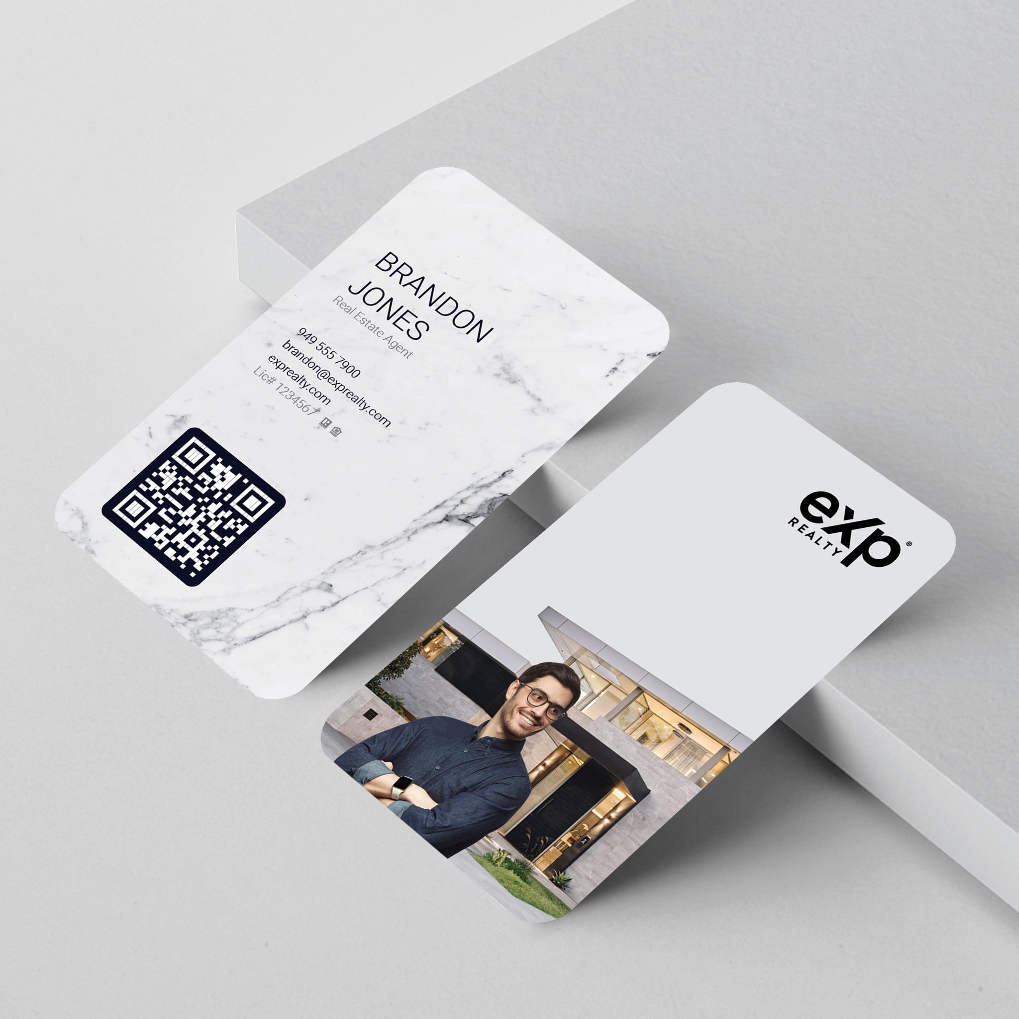 eXp Realty Business Card Template 015 | Custom Design & Print Secondary image