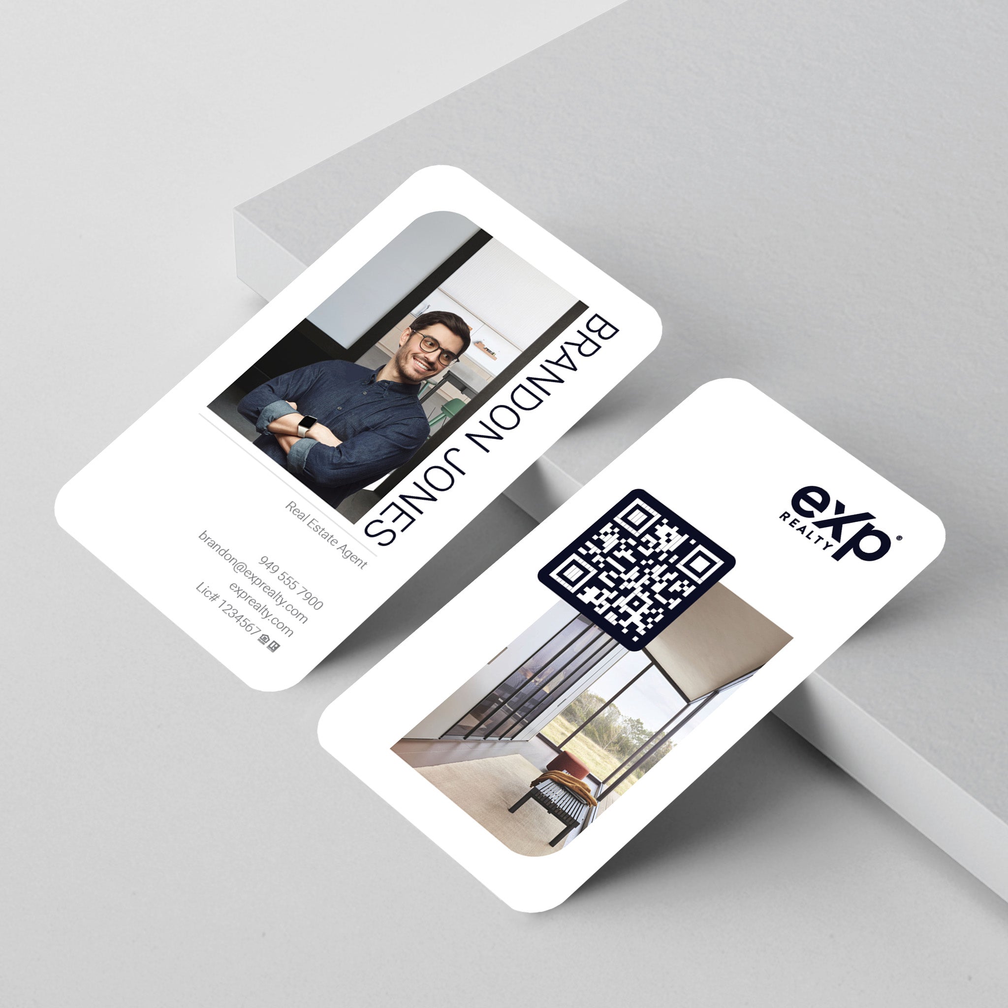 eXp Realty Business Card Template 011 | Custom Design & Print Secondary image