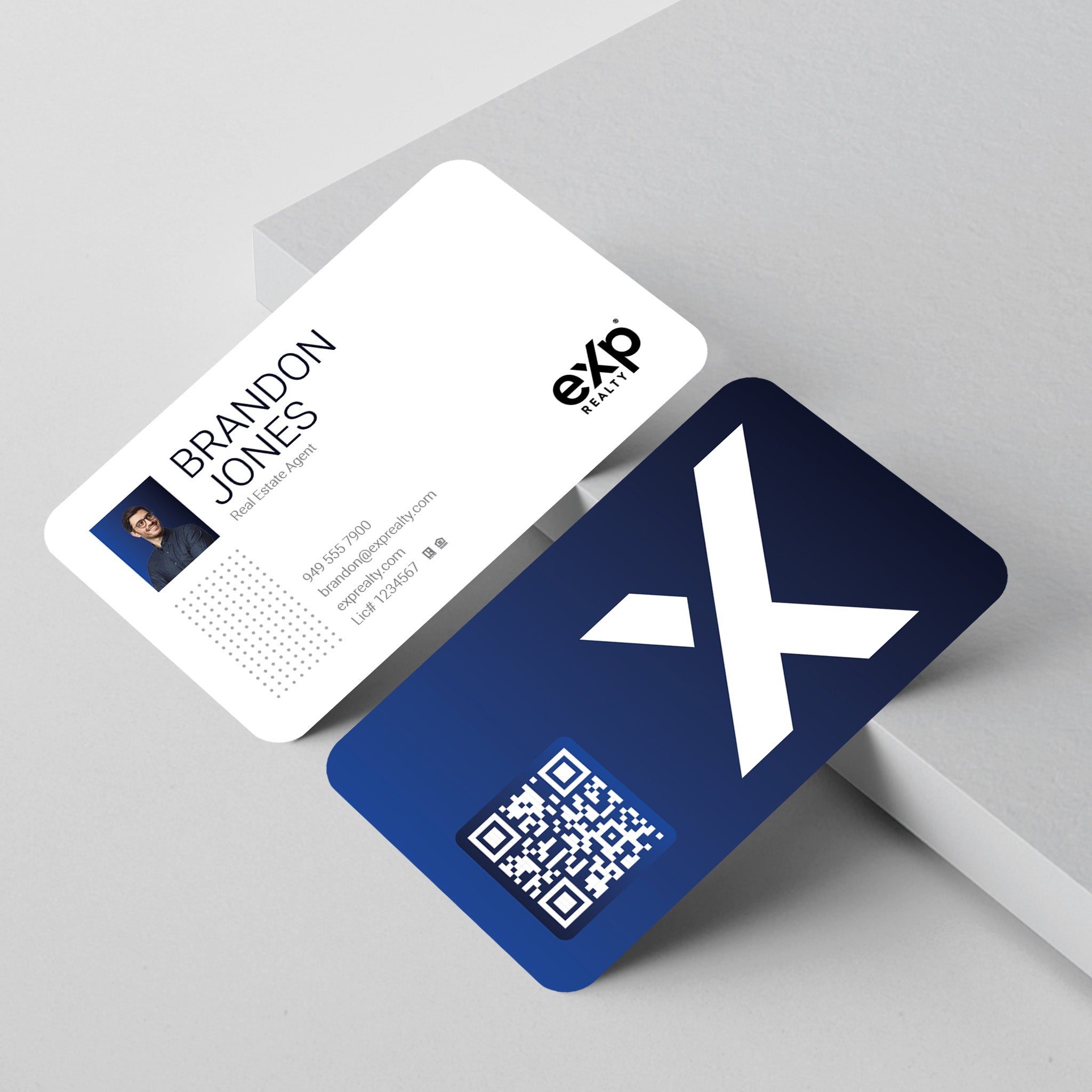 eXp Realty Business Card Template 023 | Custom Design & Print Secondary image