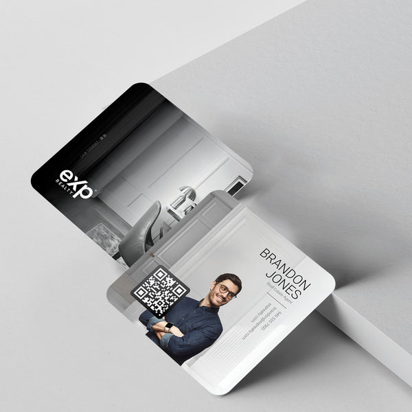 eXp Realty 3x3 Square Business Card Template 002 | Custom Design & Print