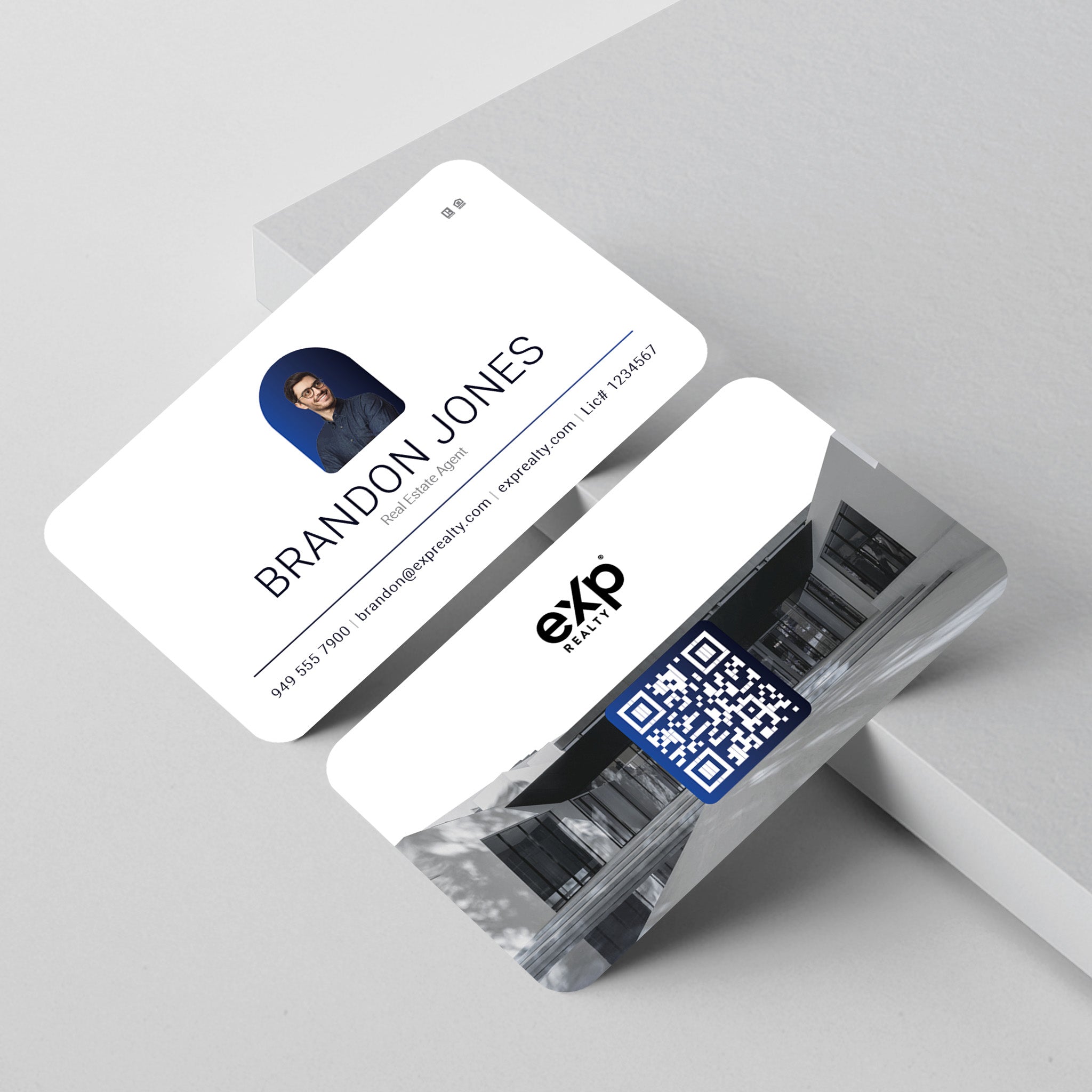 eXp Realty Business Card Template 024 | Custom Design & Print Secondary image