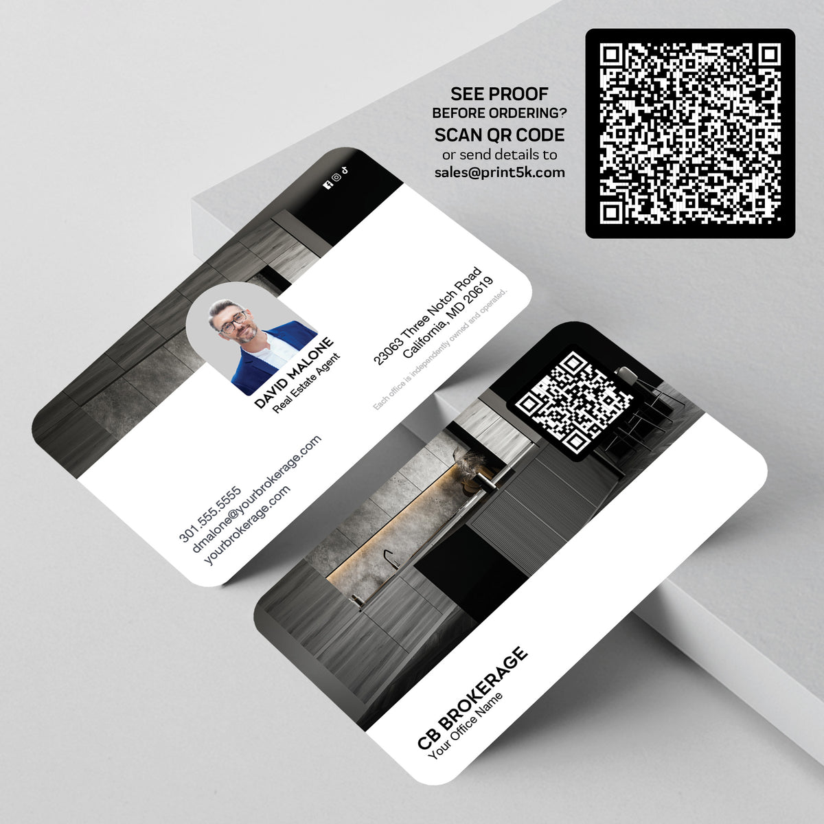 Coldwell Banker Business Card Template 006 | Custom Design & Print