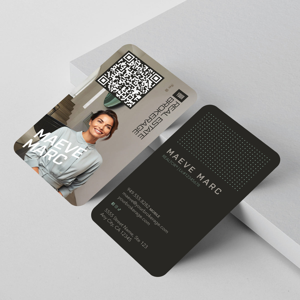 Your Brokerage Business Card Template 023 | Custom Design & Print
