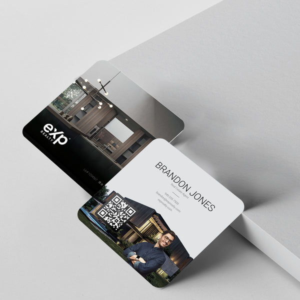 eXp Realty 3x3 Square Business Card Template 003 | Custom Design & Print