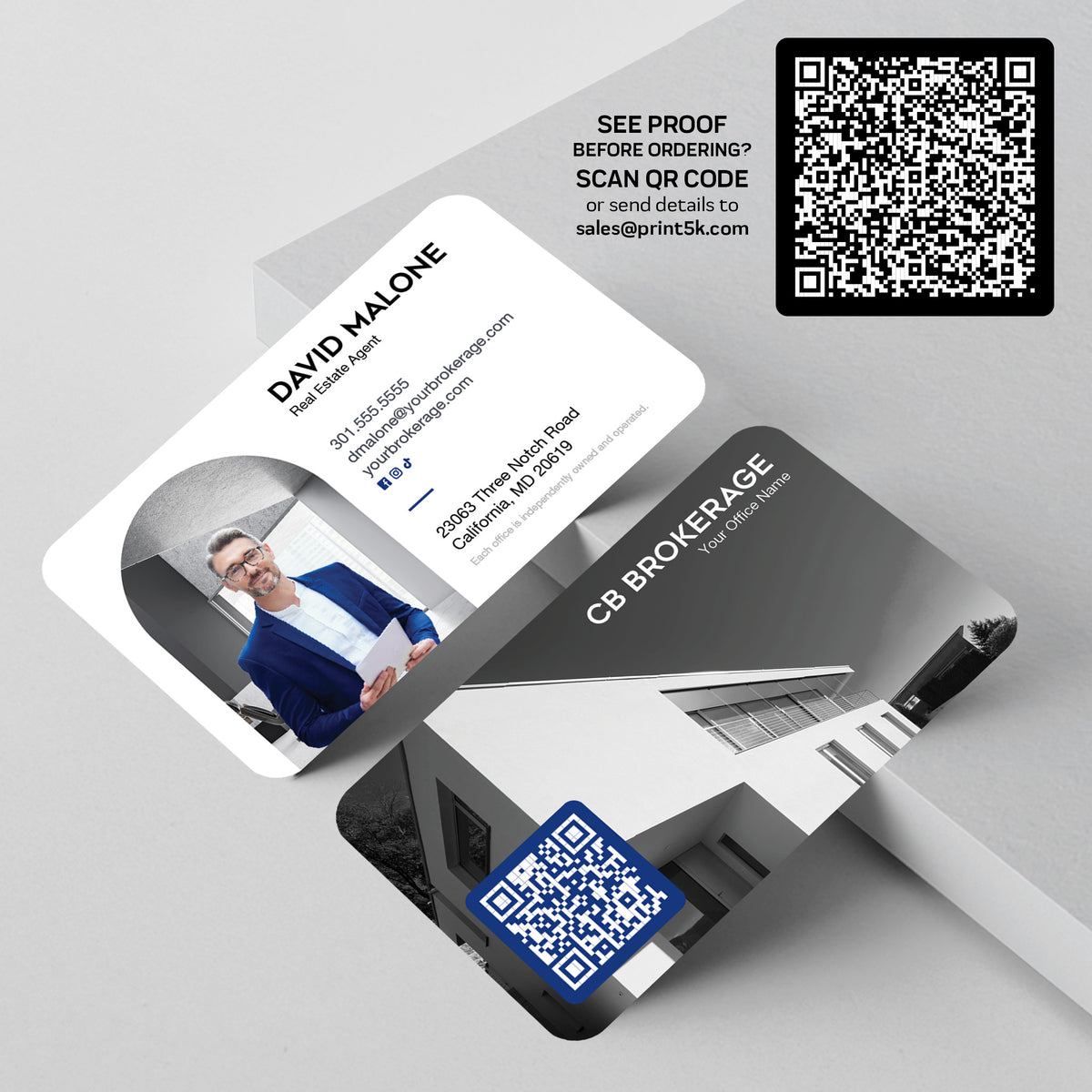 Coldwell Banker Business Card Template 003 | Custom Design & Print