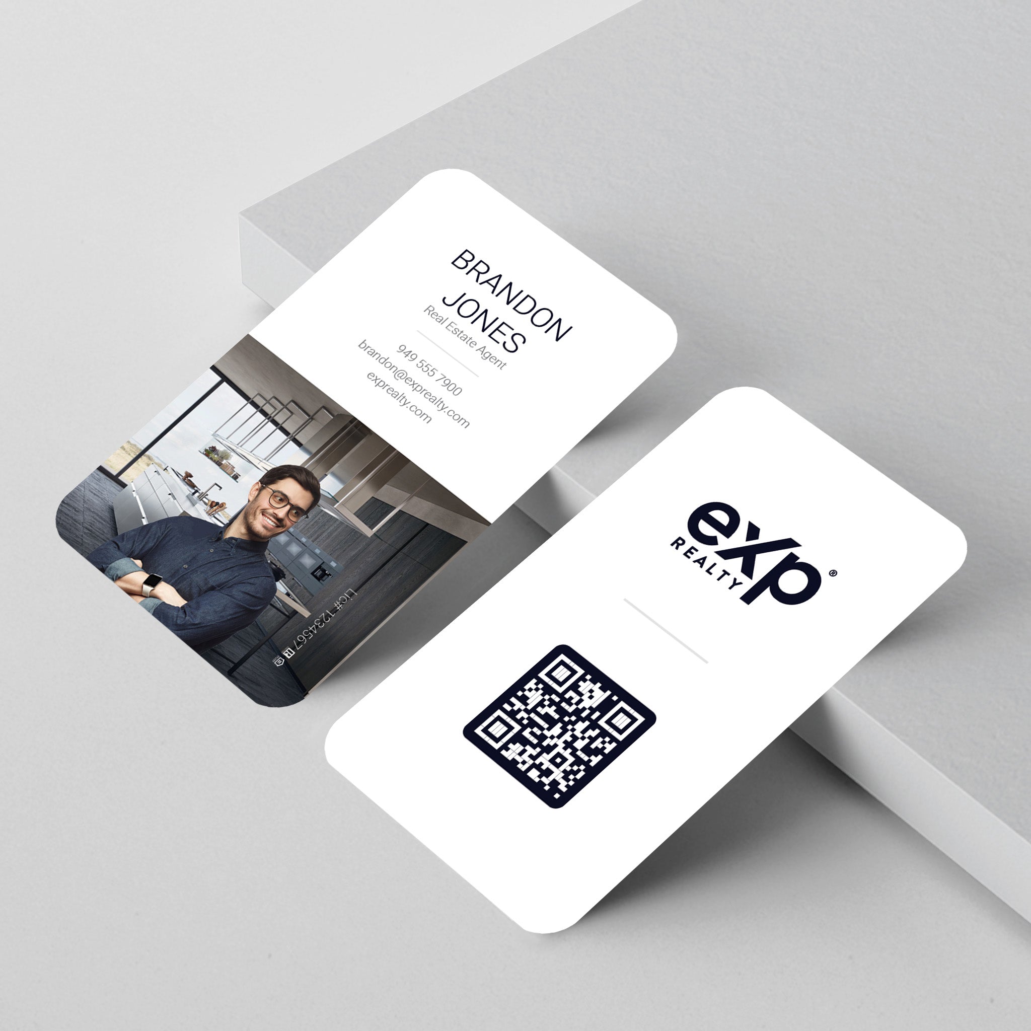 eXp Realty Business Card Template 003 | Custom Design & Print Secondary image
