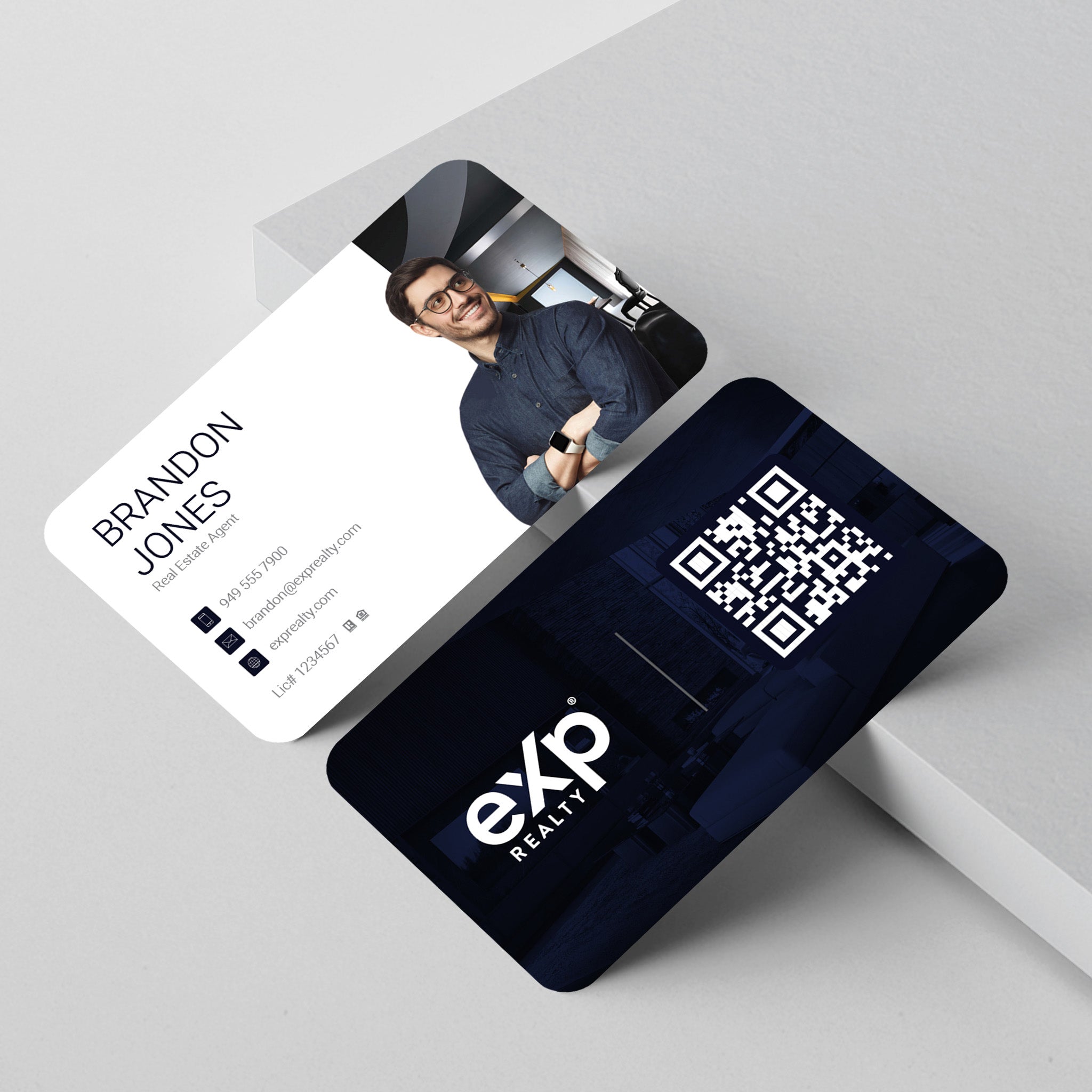 eXp Realty Business Card Template 017 | Custom Design & Print Secondary image