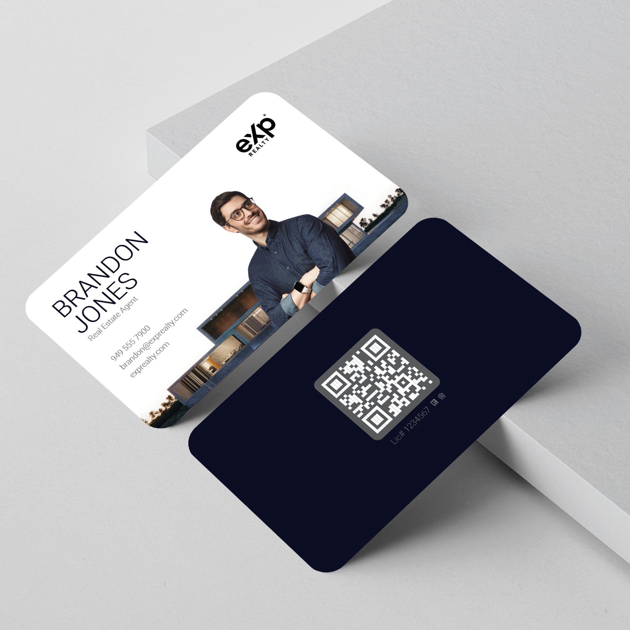 eXp Realty Business Card Template 020 | Custom Design & Print Secondary image