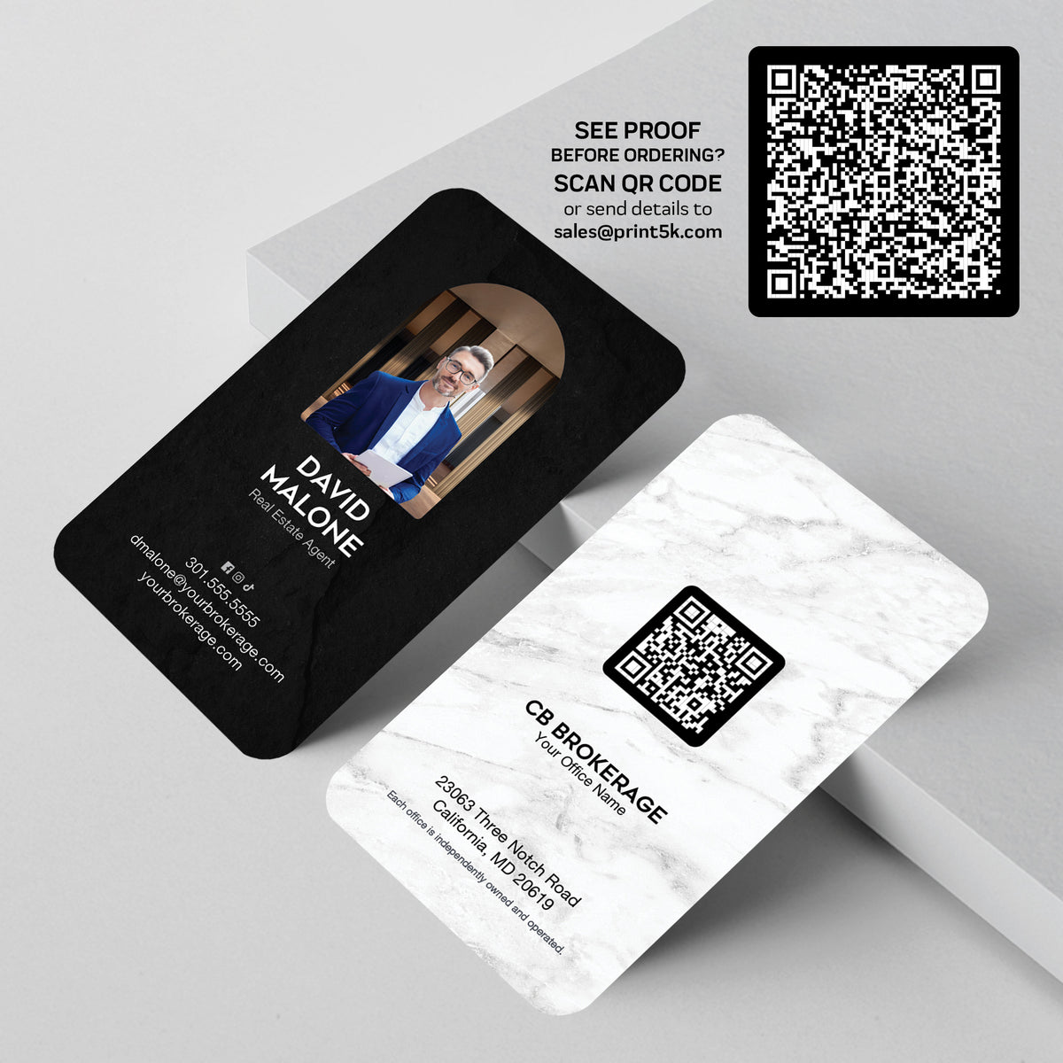 Coldwell Banker Business Card Template 028 | Custom Design & Print