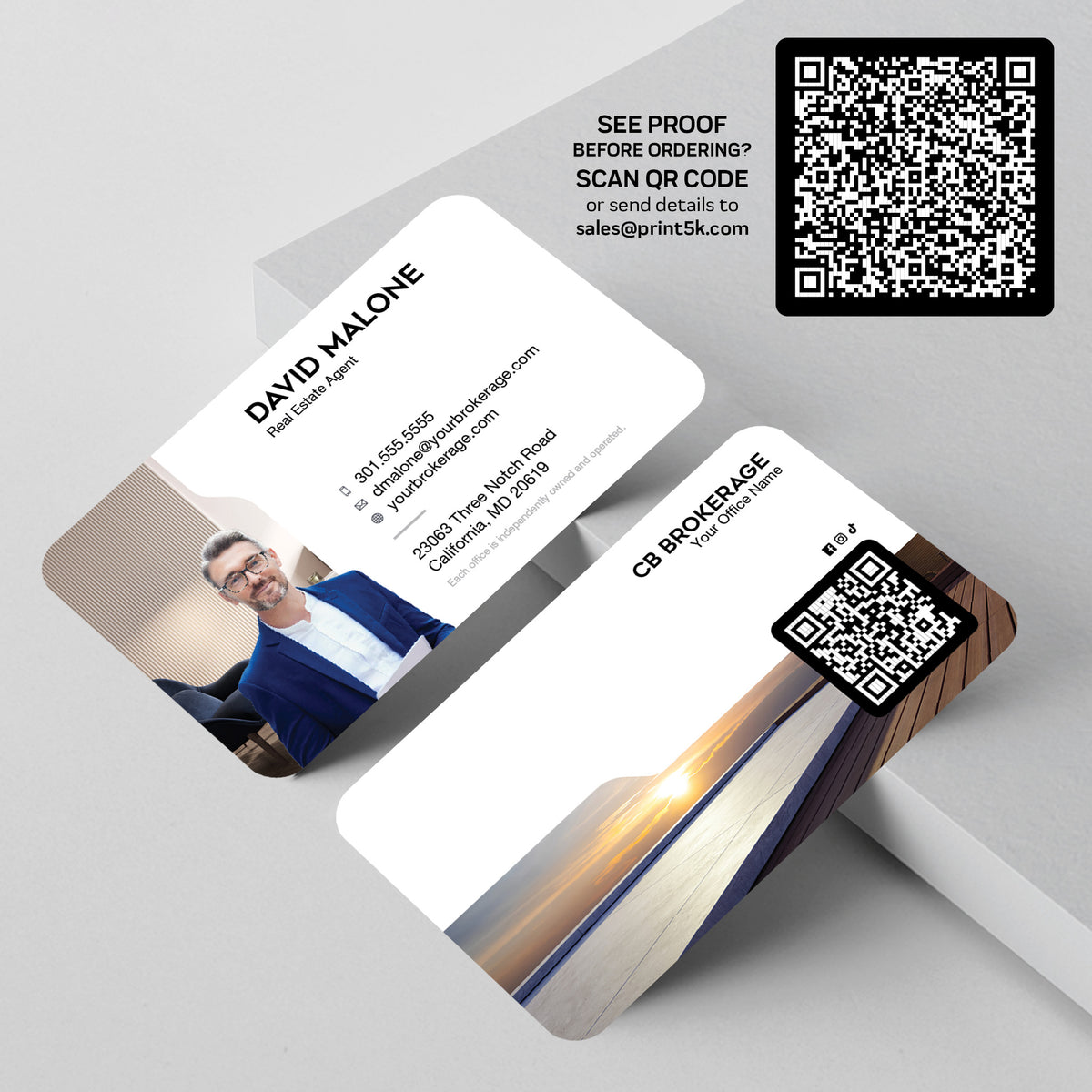 Coldwell Banker Business Card Template 010 | Custom Design & Print