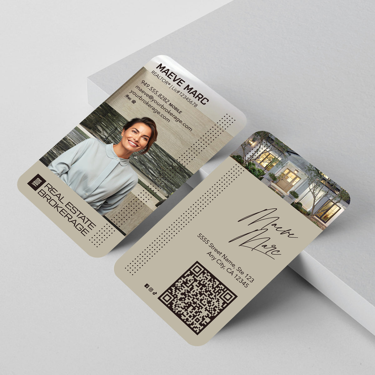 Your Brokerage Business Card Template 027 | Custom Design & Print