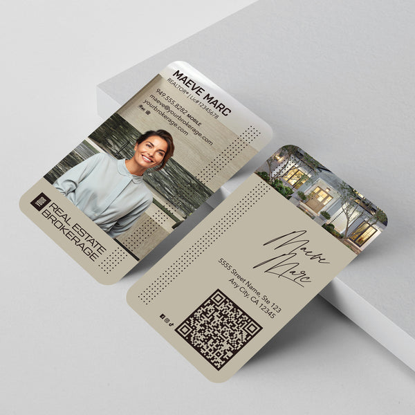 Your Brokerage Business Card Template 027 | Custom Design & Print