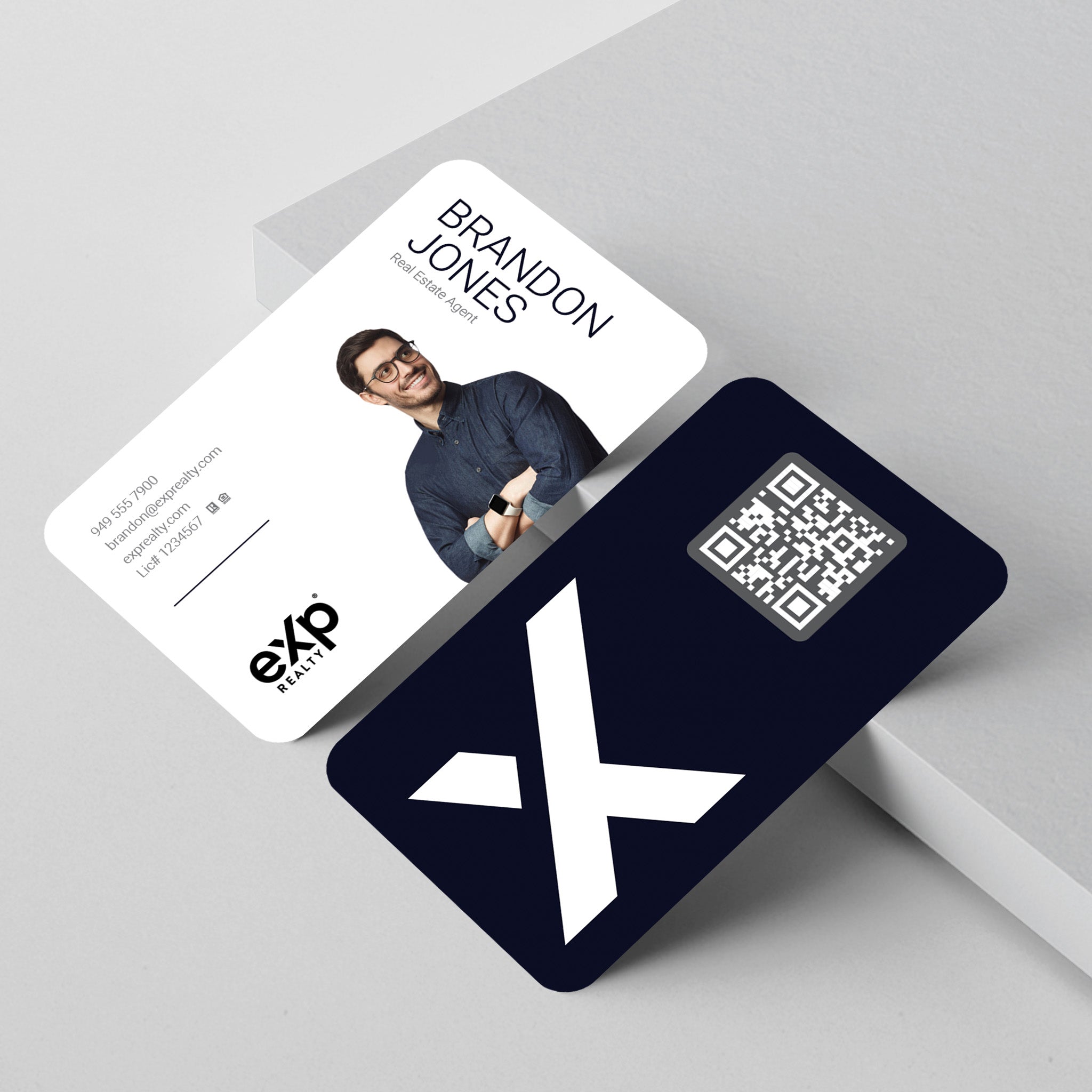 eXp Realty Business Card Template 022 | Custom Design & Print Secondary image