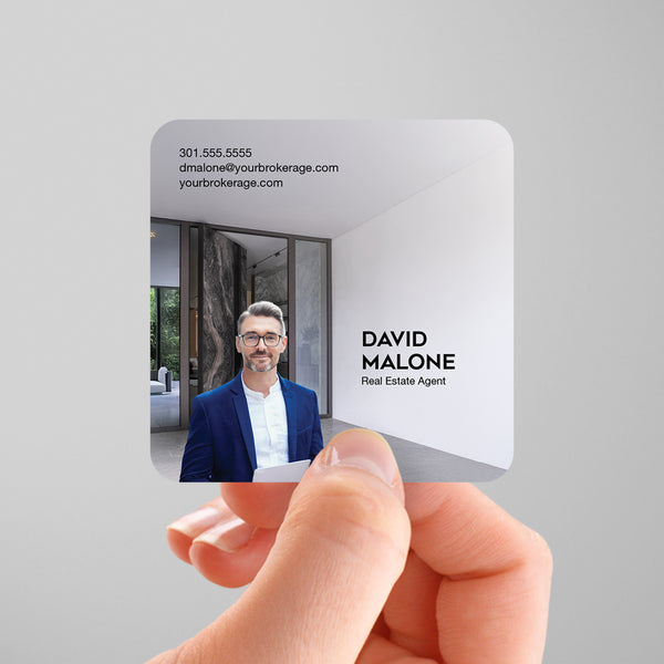 Coldwell Banker 3x3 Square Business Card Template 010 | Custom Design & Print