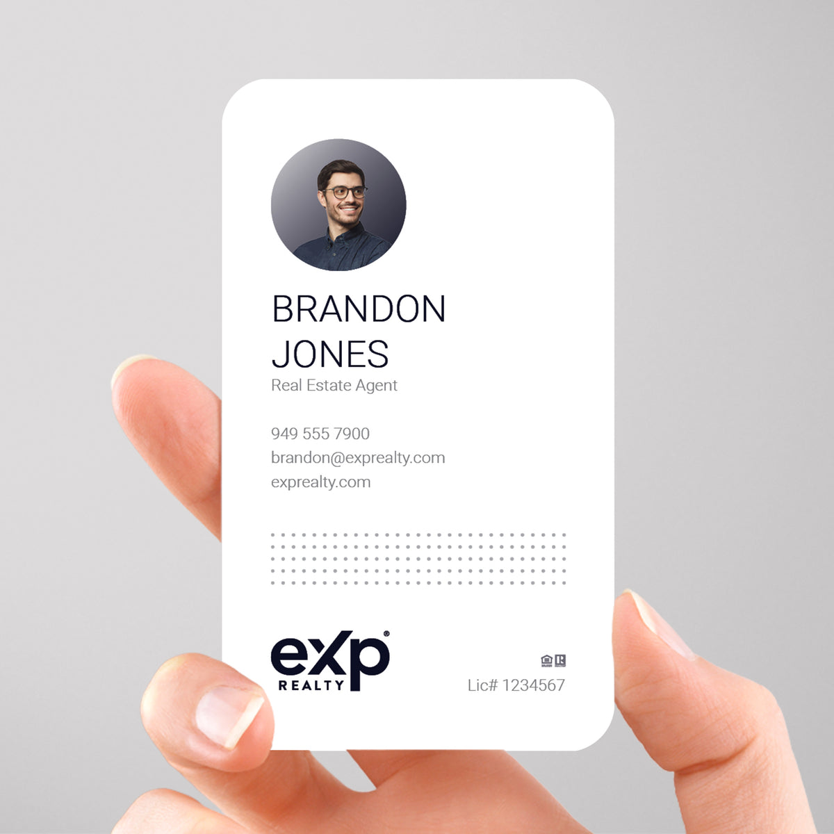eXp Realty Business Card Template 008 | Custom Design & Print