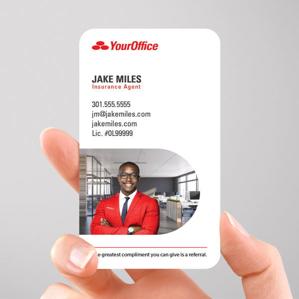 State Farm Insurance Business Card Template 023 | Custom Design & Print