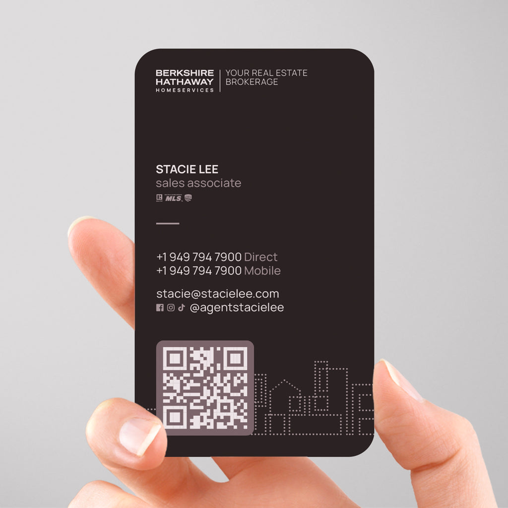 Berkshire Hathaway HomeServices Business Card Template 016 | Custom Design & Print