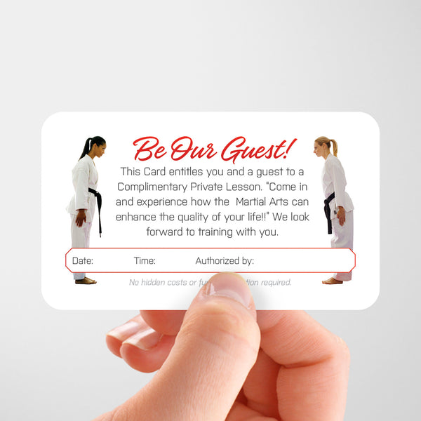 United Studios of Self Defense Business Card Template 016 | Custom Design & Print