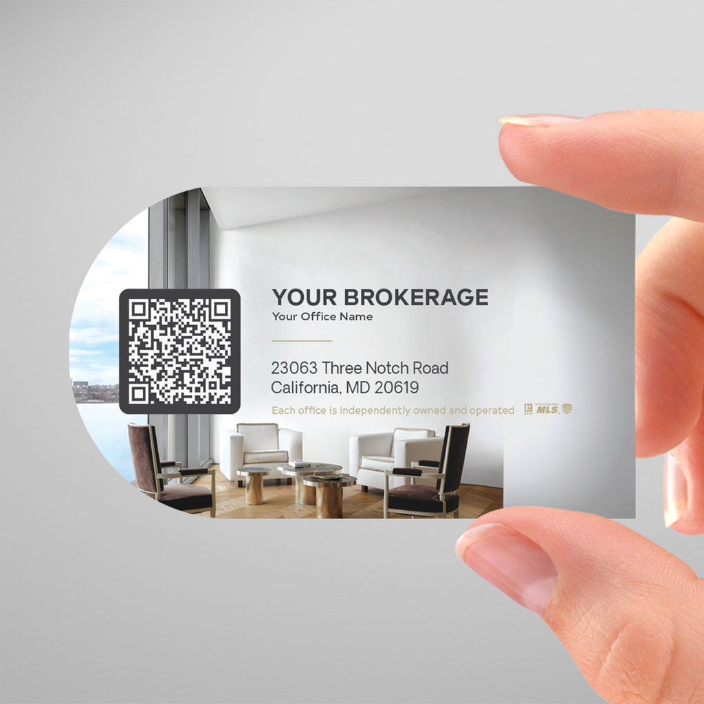 Century 21 Half-Circle Business Card Template 003 | Custom Design & Print