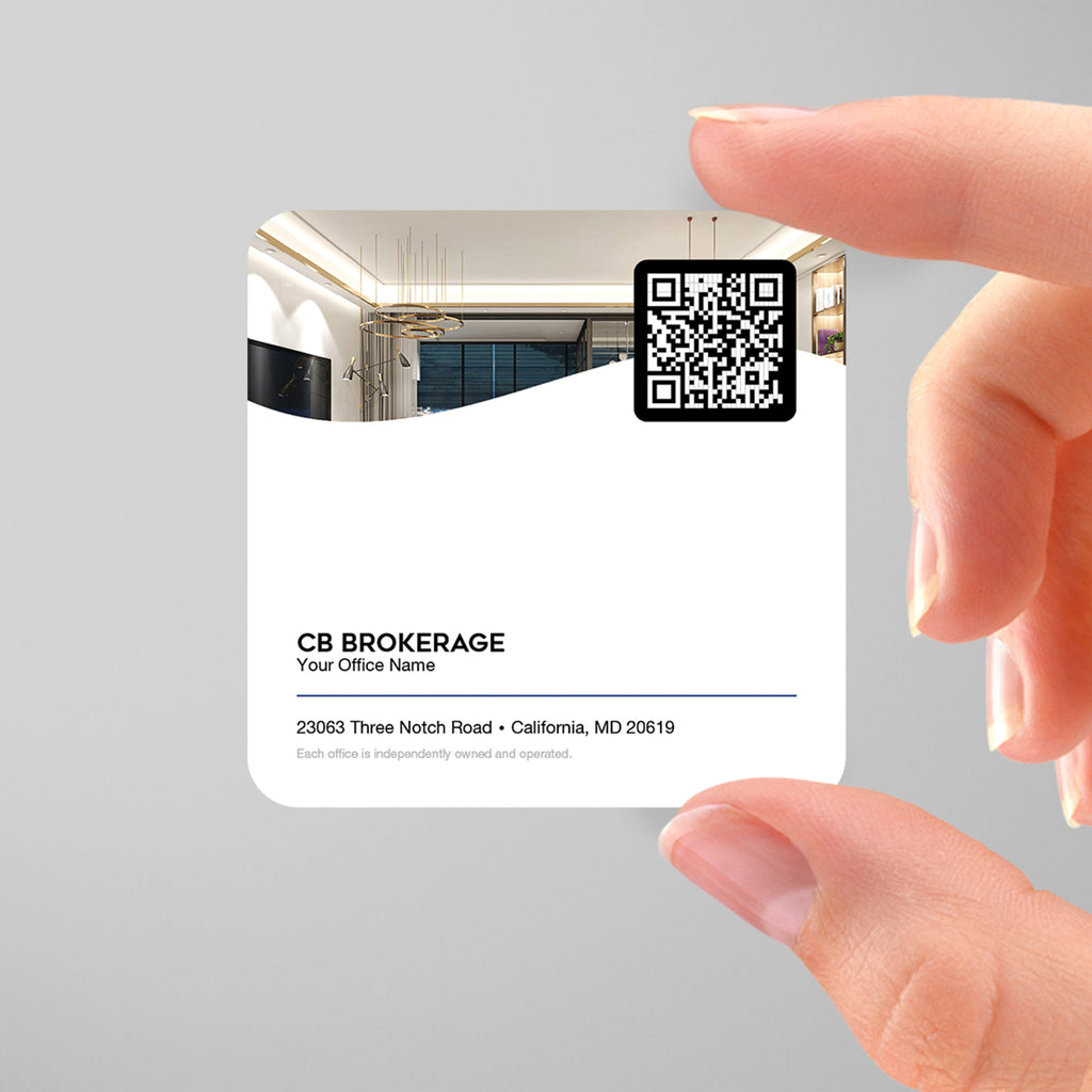 Coldwell Banker 3x3 Square Business Card Template 006 | Custom Design & Print