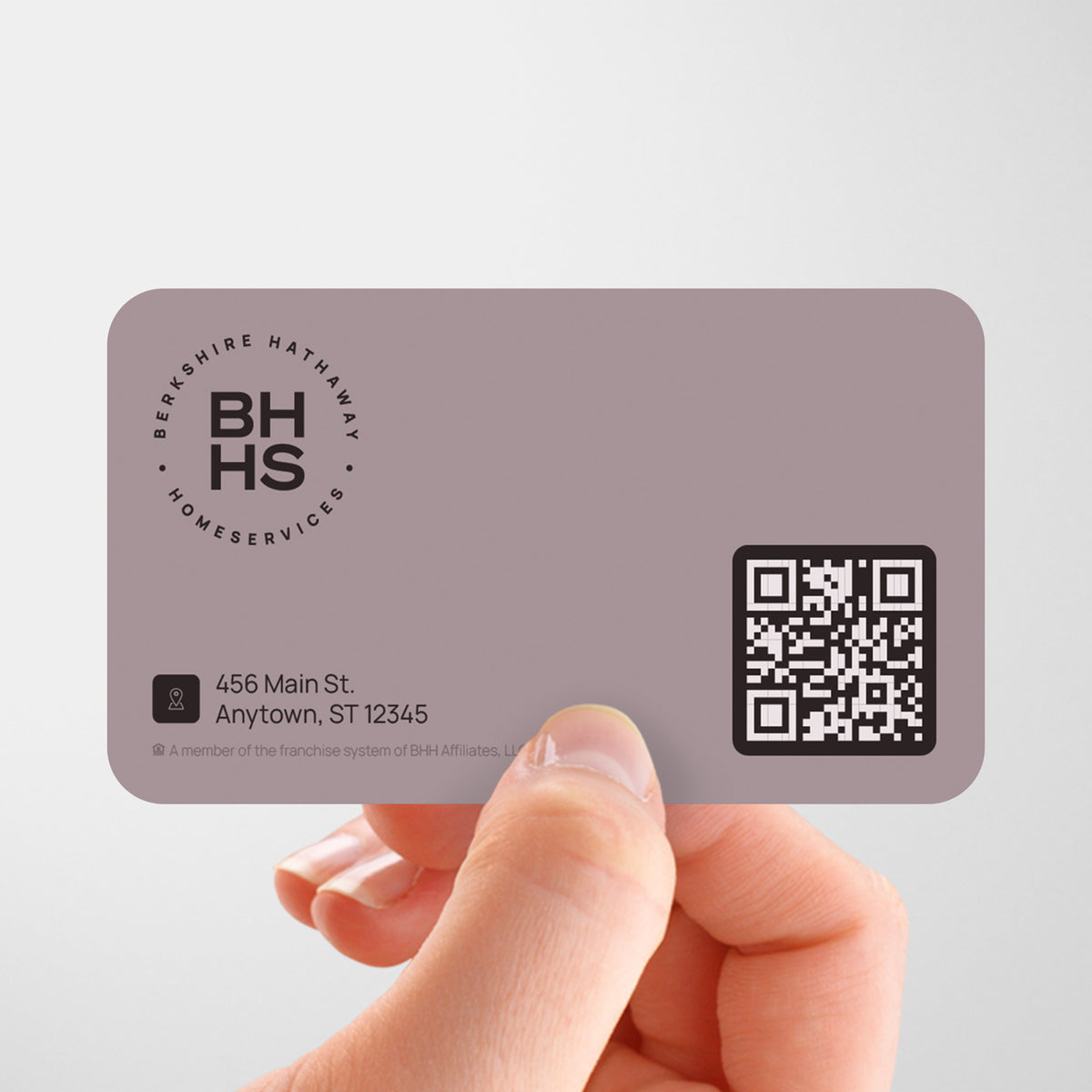 Berkshire Hathaway HomeServices Business Card Template 012 | Custom Design & Print