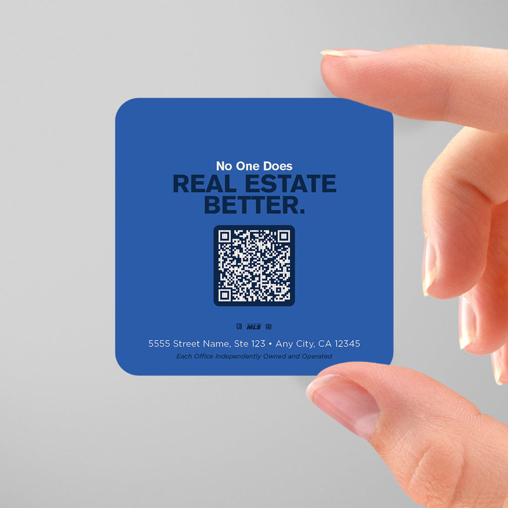 RE/MAX 3x3 Square Business Card Template 005 | Custom Design & Print