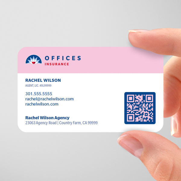 Farmers Insurance Business Card Template 017 | Custom Design & Print