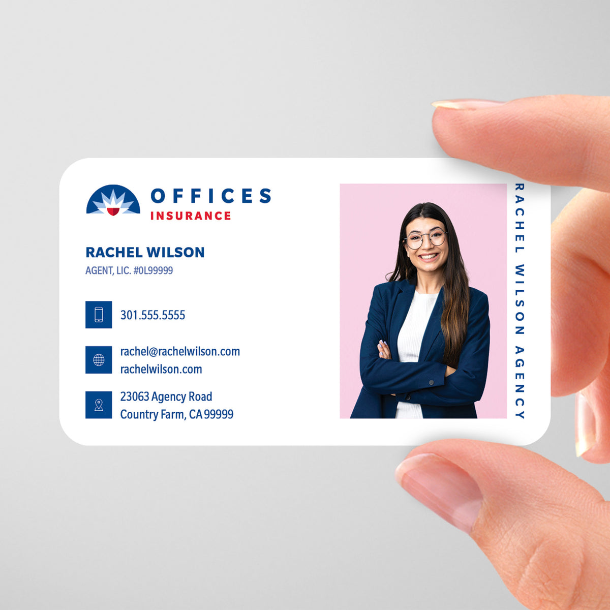 Farmers Insurance Business Card Template 018 | Custom Design & Print