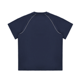 Striped Contrast Stitch T-Shirt