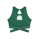 Women’s Criss-Cross Band Sports Bra