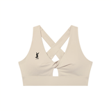 Women's Twist Front V-Neck Sports Bra