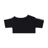 Women's Off-the-Shoulder Crop T-Shirt