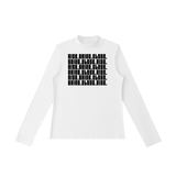 Essential Mock Neck Long Sleeve T-Shirt