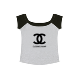 Women's Color Block Raglan Baby T-Shirt