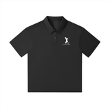 Drop Shoulder Short-Sleeve Polo