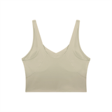 Women's V-Neck Yoga Sports Bra
