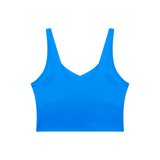 Women's V-Neck Yoga Sports Bra