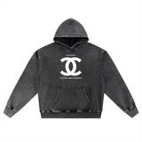 Snow Wash Oversized Hoodie