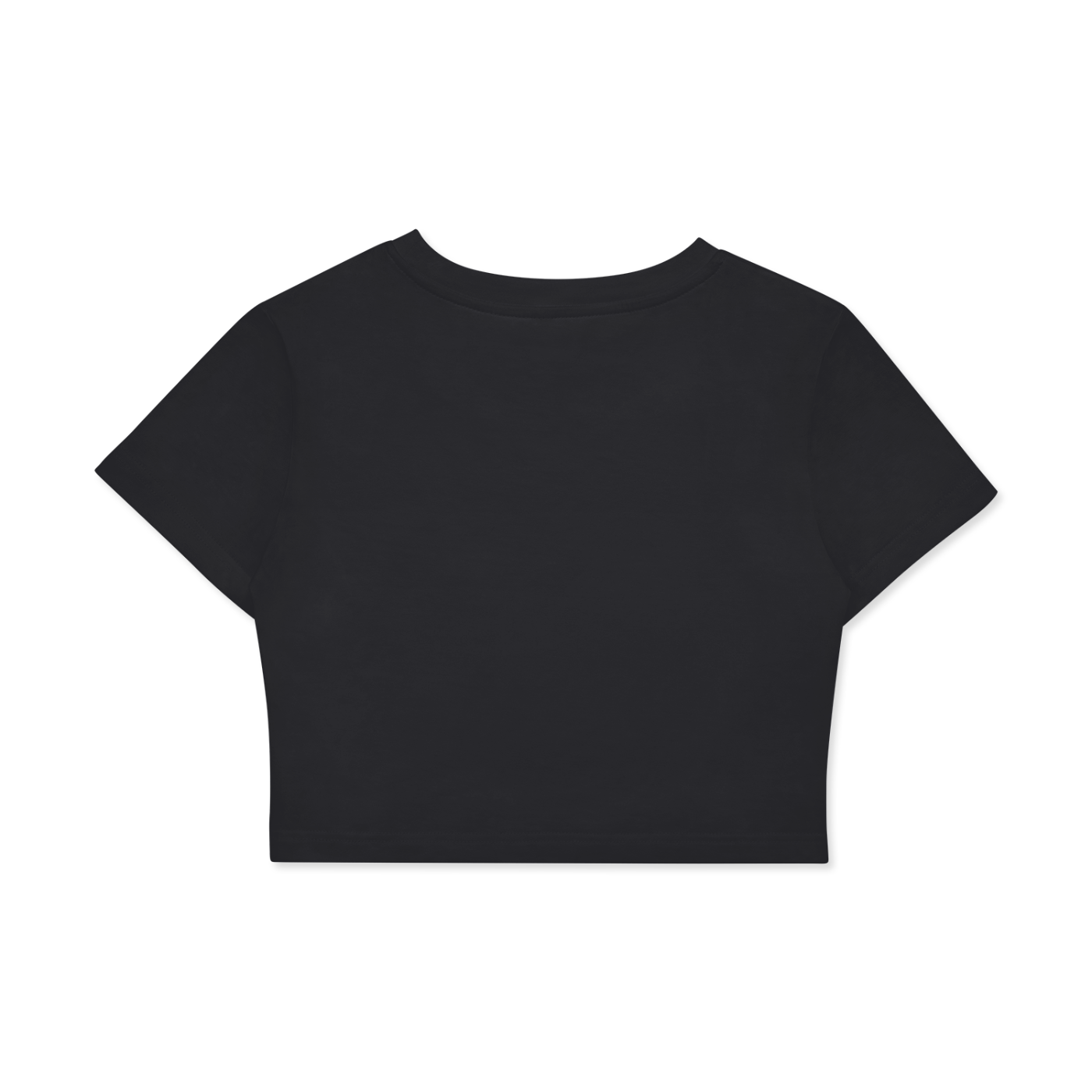 Fitted Crop Cotton T-Shirt Secondary image