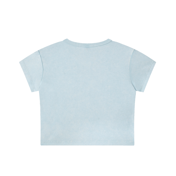 Snow Washed Crop Top