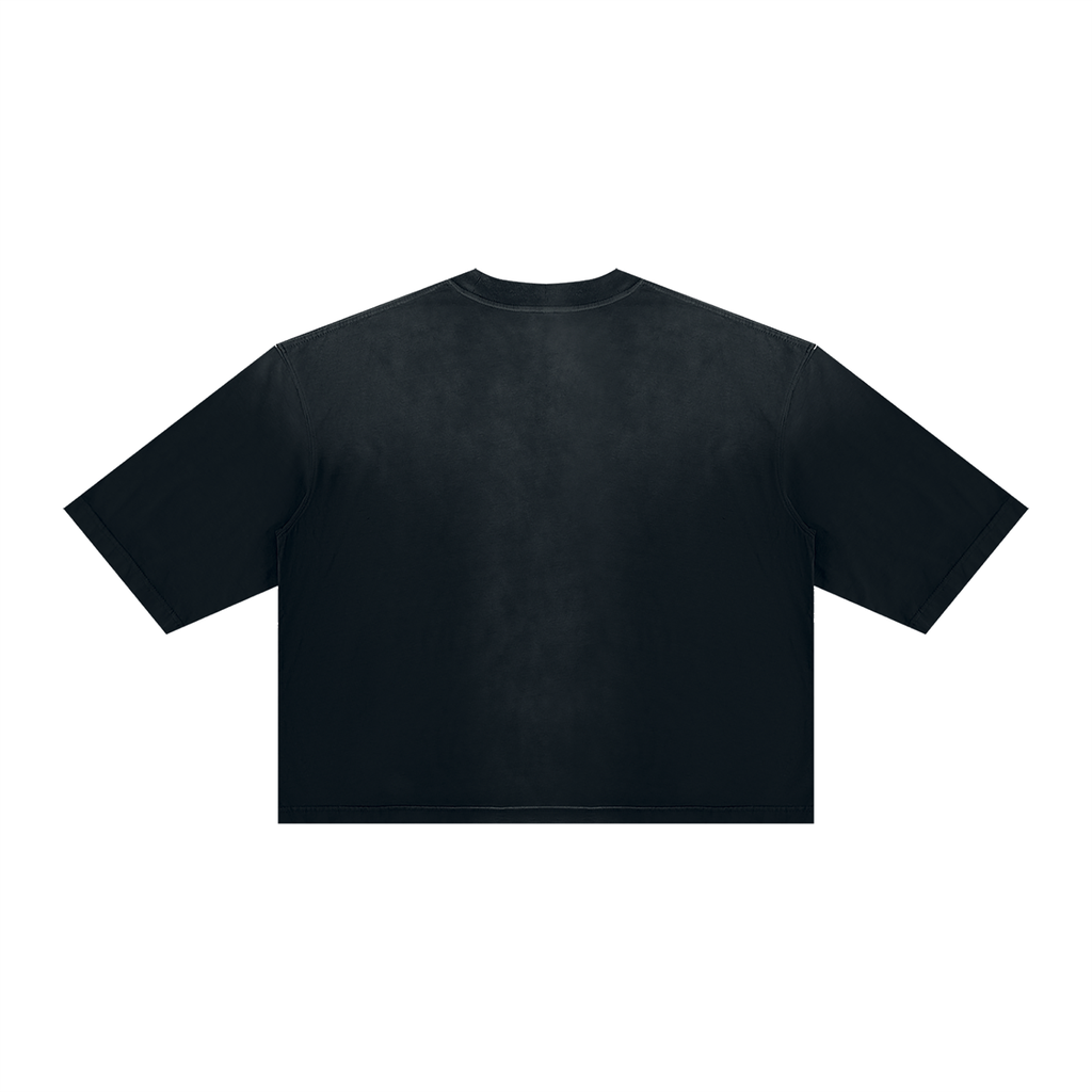Unisex Vintage Wash Sunfade Boxy T-Shirt
