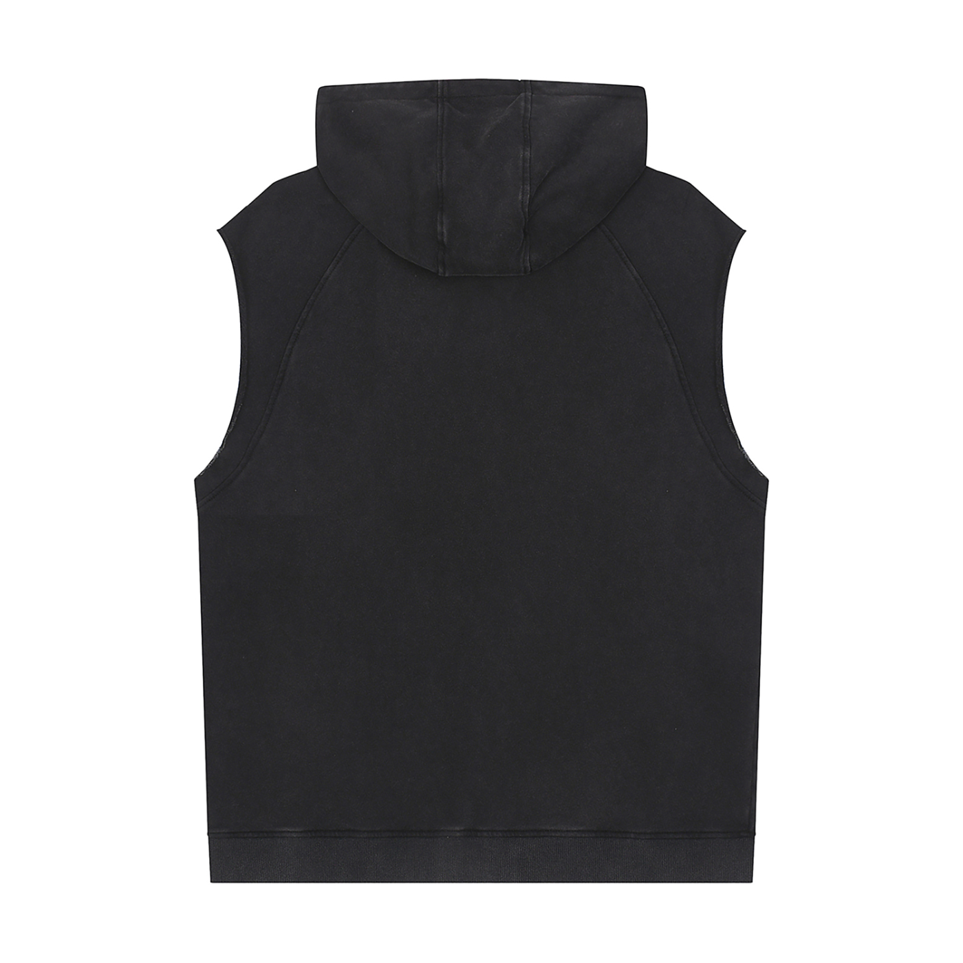 Snow Washed Sleeveless Hoodie Secondary image