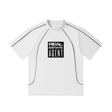 Contrast Stitch Raglan T-Shirt