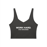 Women's V-Neck Yoga Sports Bra