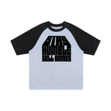 Color-Blocked Raglan Sleeve T-Shirt